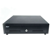 
MAX Cash Drawer, Black, 16Wx17D, Printer Driven, 4Bill-5Coin for Canada, Dual Media Slots, CD1 cable included