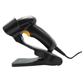 Scanner, Handheld, 1D/2D Imager, USB Cable, Black, Includes Stand, mC-Print and mPOP Compatible