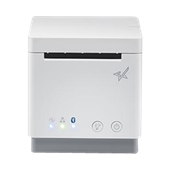 MC-Print2 Thermal Printer, Cutter, WLAN, Bluetooth (MFi), USB, Lightning, CloudPRNT, Peripheral Hub, White, Ext PS Included